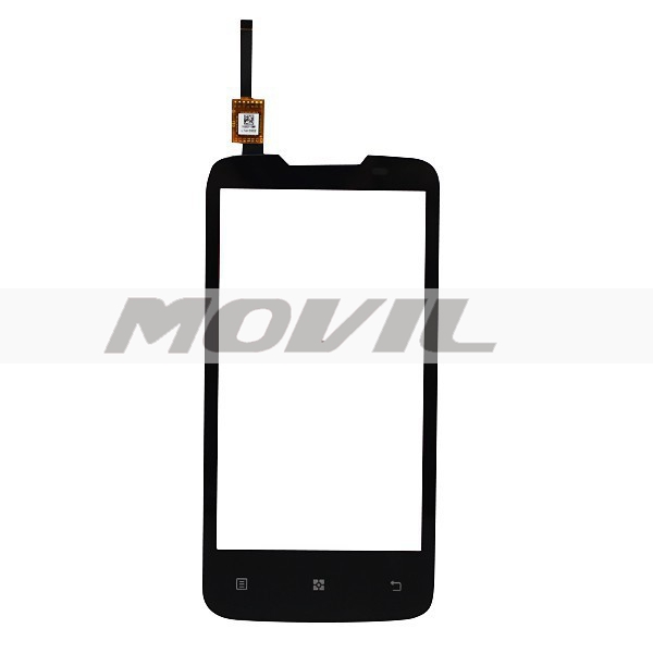 Lenovo A820  front glass  Tacil touchnegro